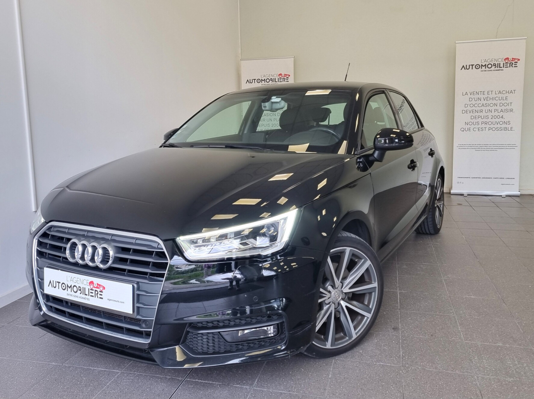Compra de Coches Usados, Coches Usados Baratos %'|'% Agence Auto Audi A1 Sportback 1.4 TFSI 125 AMBITION LUXE S TRONIC 5PL Noir Año 2017 Automatique Essence